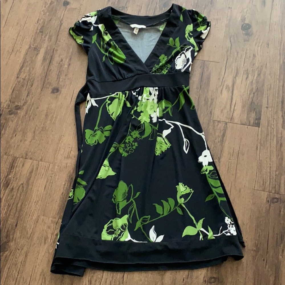 Black Floral Dress